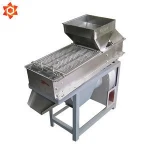 Skin removing Hazelnut gas way red pean peanut cutting hazelnuts peeling machine
