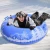 Import Sledding Tubes Inflatable Sled Factory custom Winter Snow Sled Inflatable Snow Tube For Kids And Adults from China