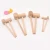 Import small mini wooden mallet hammer pets toys and accessories wooden crafts cake tools crab smith chasing hammer for chocolate from China
