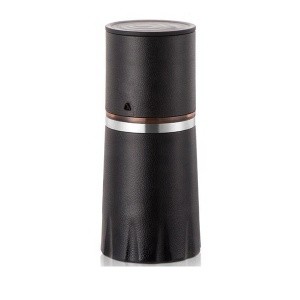 Small portable espresso coffee bean hand grinder mill set with ceramic