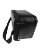Small size portable using  PU leather in car used tissue box with elastic band fashion accessories leather tissue case