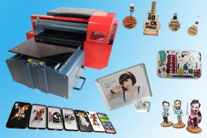 Small UV Flatbed imprimante  printer inkjet for  ceramic  glass