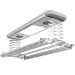 Smart home balcony ceiling automated electric clothes drying rack and hanger