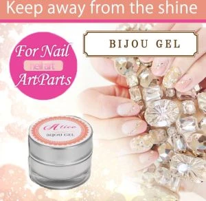 soak off gel polish nail art decoration rhinestone UV gel for jewelry