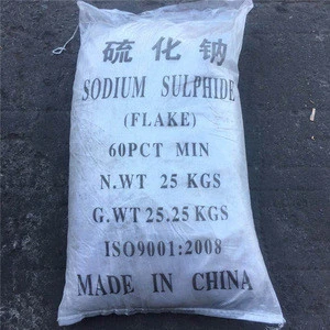 sodium sulphide flakes  yellow flakes 60 %  industry grade