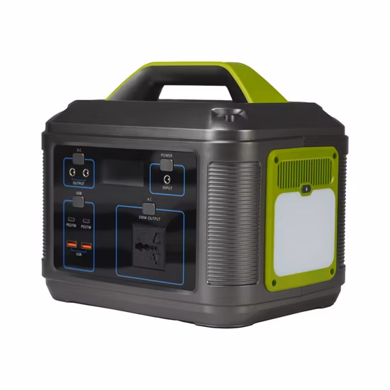 500W 600W 466.2wh Portable Power Station Big Power Bank Solar Inverter for Emergency