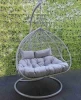 Special Offer Coastal Design Style Wicker Double Seat Garden Hanging Swinging Chairs Patio Swings