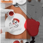 Spot silicone cake mold DIY Santa baking mold Silicone cake mold