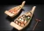 Import SQ10 Creative Tableware Japanese Bamboo Sushi Boats Restaurant Sashimi Platter Decoration Natural wooden Sushi Boat serving tray from India