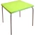 Import Square Table with Metal Support 72x72CM from Portugal