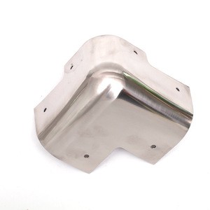Stainless steel 304 corner protector / metal round corner protectors / Wrap Angles for Refrigerated Trucks