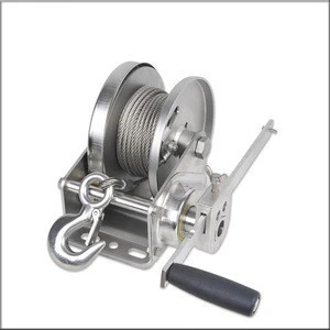 Stainless Steel 304 Small Hand Winch for Sale