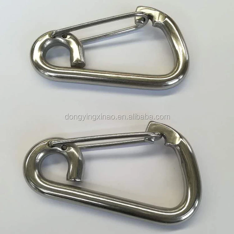 Stainless Steel Carabiner Spring Snap Hook from Dongying Xinao Marine