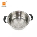Stainless Steel Cookware Sets 16 Pieces Kitchen War Cookware Pots And Pans Set With Clear Glass Lid