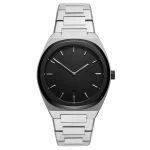 Stainless steel watch for men high quality wrist watch Japan quartz movement custom logo water resistant