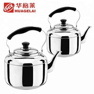 stainless steel water cooking whistling kettle for sale
