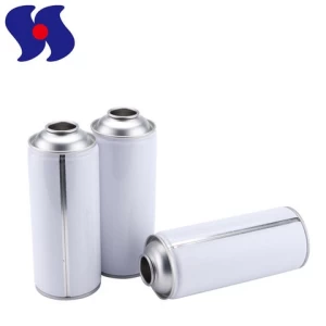 Standard Tin Can Sizes White Coating Empty Aerosol Tin Cans