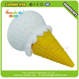 Stationery Correction Supplies Custom Fast Food Eraser Shapes