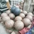 Import Stone Garden Products Outdoor polished Car Stop Parking Barriers Granite Stone Ball from China