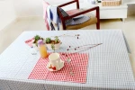 Stone washed linen plain multicoloured fabric customized cloth table napkin