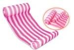 Stripe Swimming Pool Floats Air Mattress Inflatable Sleeping Bed Water Hammock Lounger Chair Float Swimming Pool Accessories