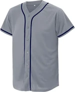 Striped Plain 100 Polyester Baseball Jersey Shirts Sublimation Unisex OEM Customized Baseball Jersey