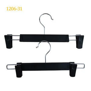 Strong  and durable jeans display plastic pant clips  hanger custom