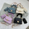 Summer bags women handbags crossbody acrylic chain shoulder bag leather purses handbags lady with wallet