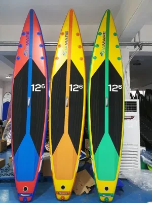 Sup Surfboard Racing Paddle Board Inflatable Stand up New Design Style Portable