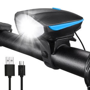 Super Bright 3 Modes USB Rechargeable Bicycle Light Front And Back Headlight Tail Rear Light,USB Rechargeable Flashlight Bike Fr