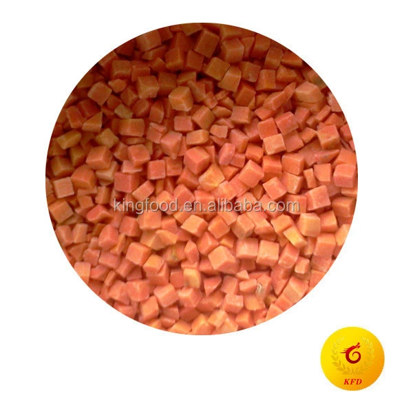 Supplying Frozen Carrot Dice in Wholesale Price