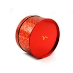 suqare candy storage open top tin can customized small mint can