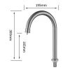 SUS304 lead free sink faucet sensor water tap