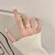 Import Temperament five-piece ring female simple geometric disc index finger ring online celebrity fashion ins wind ring from China