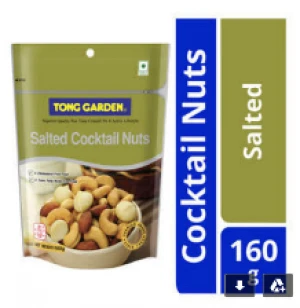 Thailand Premium Grade And High Quality Brand Salty Snacks Cocktail Nuts Salted Roasted Peanuts Bag160g