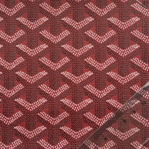 Tonda Leather 0.9mm thickness DIO geometric figure printed Artificial leather rolls material for  woman  Bags T1106