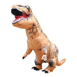 TOP 1 selling inflatable walking t-rex costume adult dinosaur costume t rex