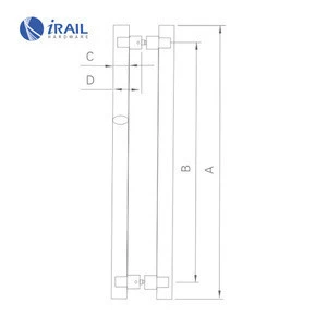 top grade stainless steel luxury design door level handle