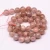 Top Quality Smooth Round Gemstone Loose Beads Sakura Agate