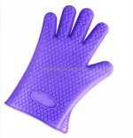 Top sale high quality high temperature silicone BBQ grill gloves