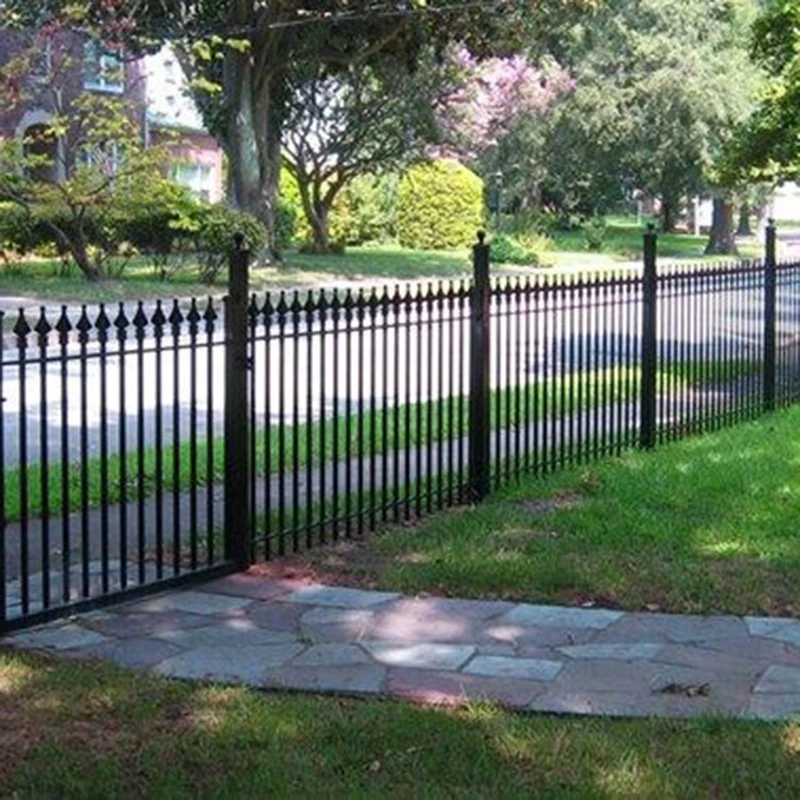 Top-selling cheap house wrought iron/cast iron fence panels fittings