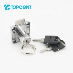 Topcent hot sale office computer desk drawer master key system hidden cabinet push drawer locks