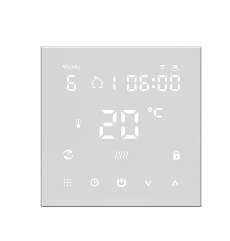 Touch Programmable LCD Display Wifi System Warm Floor Heat Thermostat