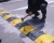traffic speed hump durable reflective rubber speed hump road safety products rubber speed bump high strength rubber hump