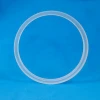 Transparent UV resistant fused quartz square round plate