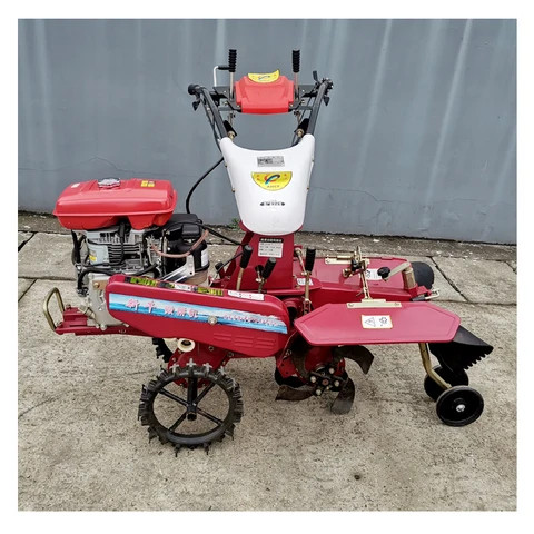 Buy Trenching Machine Diesel Hand Puah Mini Tiller from Anhui Chunfeng ...