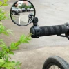 TY new bicycle rearview mirror wide-angle convex bicycle mirror mountain bike rearview silicone handle high quality and durable