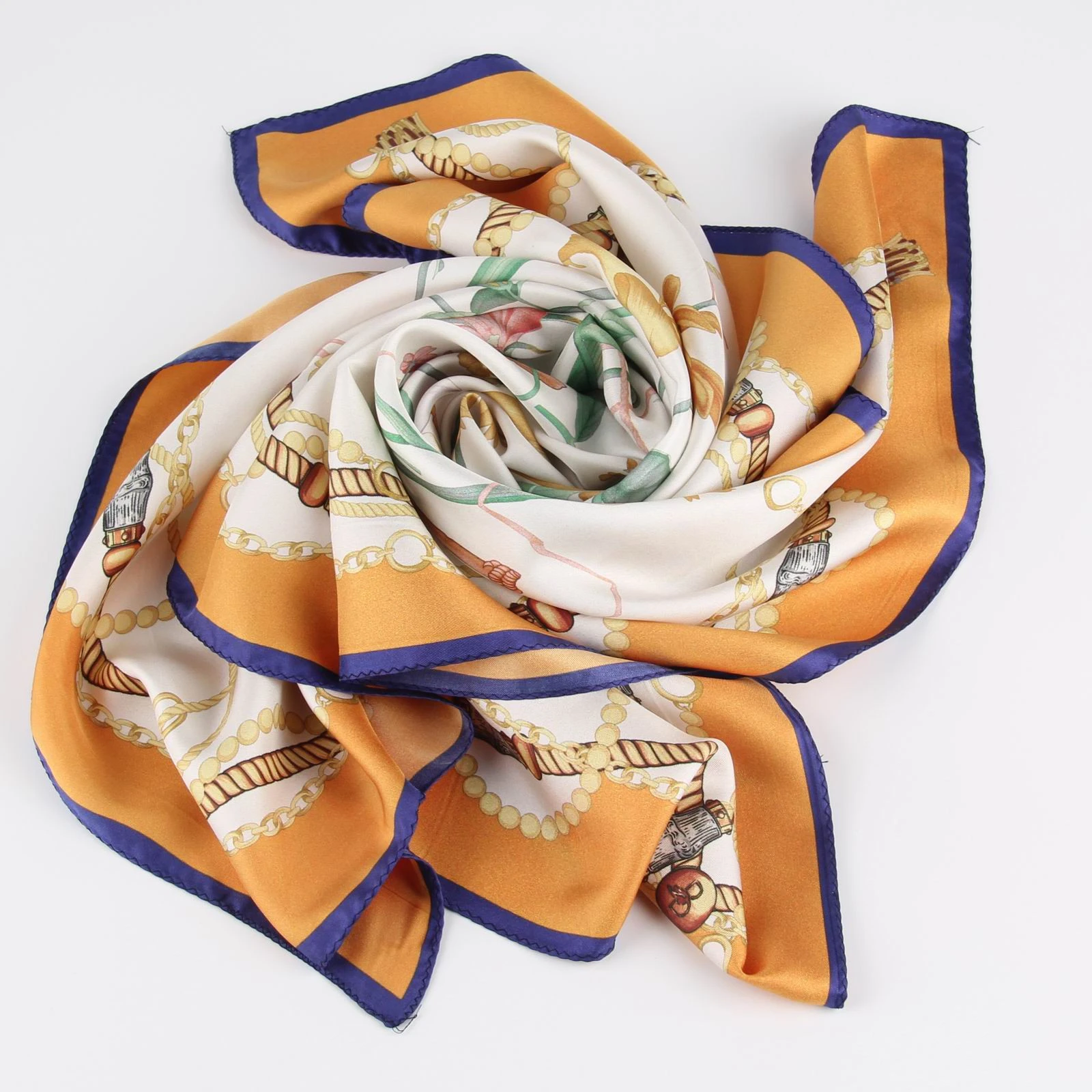 U-SILK multi-function high quality cheap price 100% pure silk scarf and shawl digital printed for women