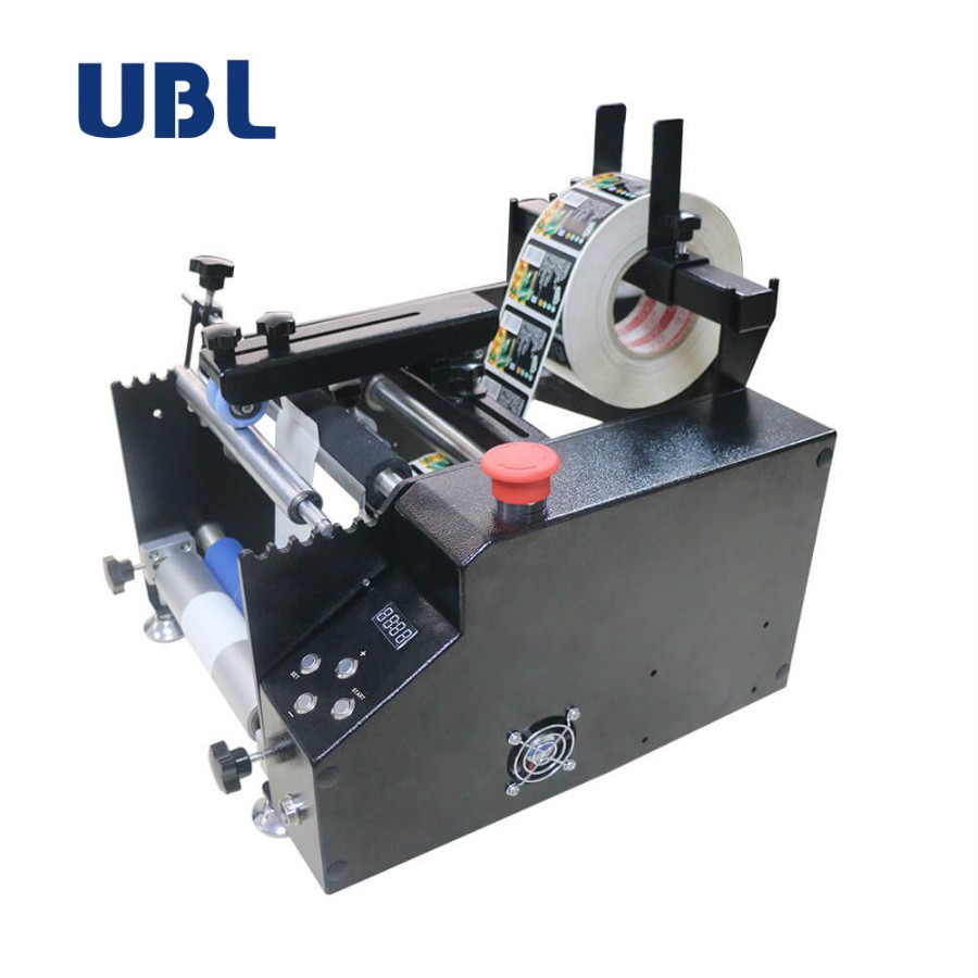 UBL Factory Manufacturing Machinery Labeling Machine For Square And Round Bottle Wine Bottle Small Packing Machine
