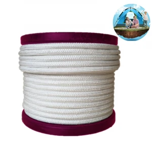 uhmwpe rope made of UHMWPE fiber, it is used in sailboats, kites and tents